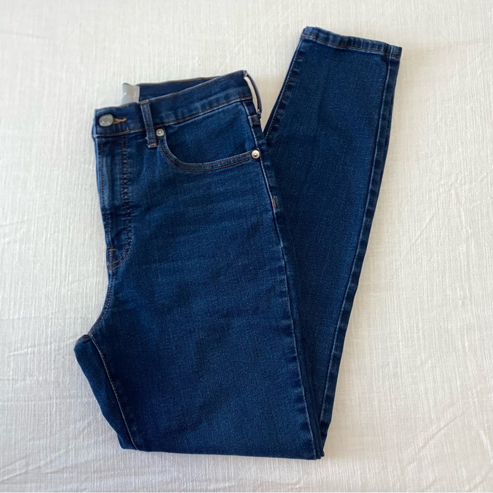 Everlane Dark Wash Skinny Jeans